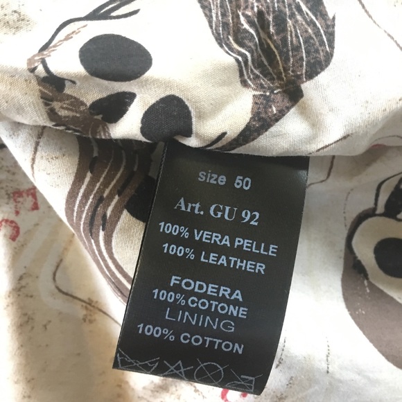 Maledetti Toscani Leather Vest - Picture 4 of 6